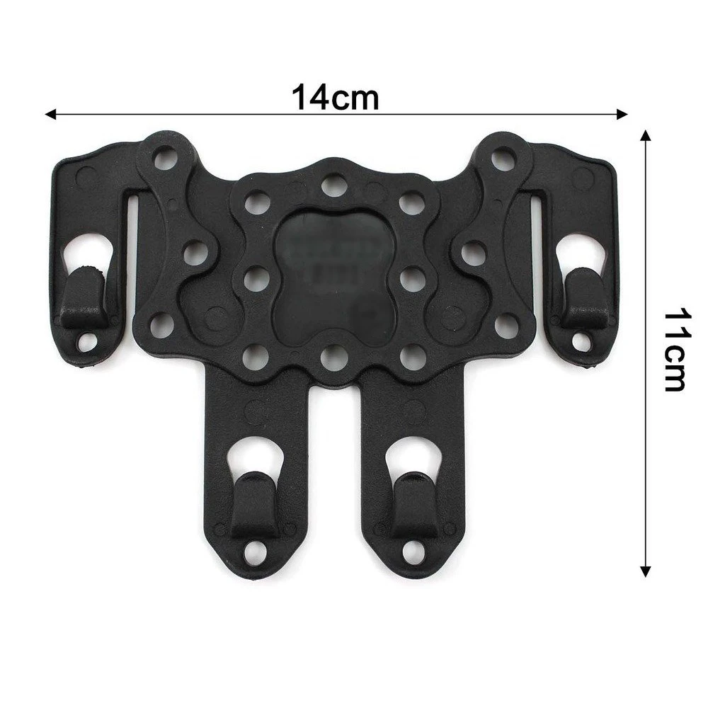 H090 Airsoft-Molle-Adapter-for-CQC-Platform-Holster-Adapter-fits-SIG-HK-USP-Compact-Beretta-GLOCK-Bracket (4)