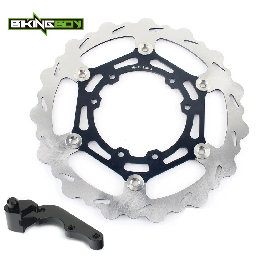 

BIKINGBOY Oversize 270mm Front Brake Disc Disk Rotor Bracket for Honda CRF250R 2015 2016 2017 CRF 450 R 15 16 17 CRF 250 450 R