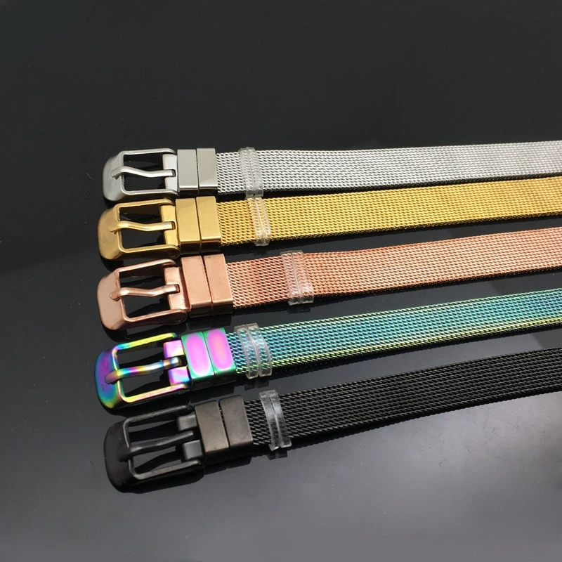 Новая мода высокого качества 5 цветов выбрать браслет из нержавеющей стали 210 мм* 8 мм браслет DIY для 8 мм подвижная подвеска из бисера для мужчин и женщин ювелирные изделия