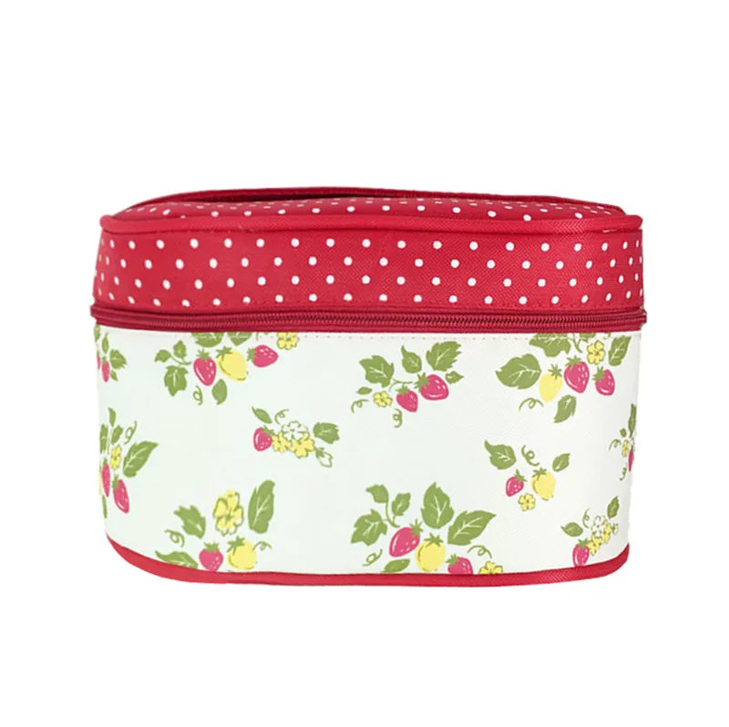 Cute Strawberry Makeup Bag Cosmetic Bags Women Small Make Up Box Beauty