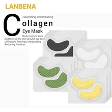 10 шт., коллагеновая маска для глаз против морщин+ устраняет темные круги, мешки для глаз против старения, рассеивают морщины и морщинки, линия, маска для глаз, Уход за глазами