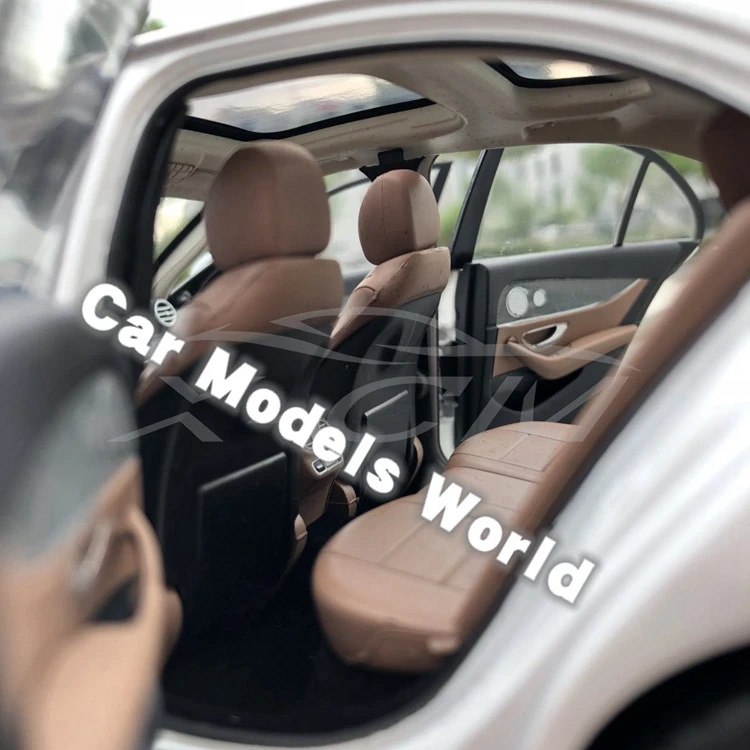 Литая модель автомобиля для iScale E-Class E-Klasse Limousine 1:18(белый)+ маленький подарок