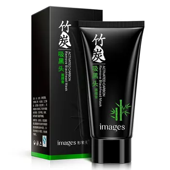 

Blackhead Acne Nose Mask Pores Clean Tear Suction Bamboo charcoal Oil Control Acne Removing Cleansing Masque Black Film Shrink