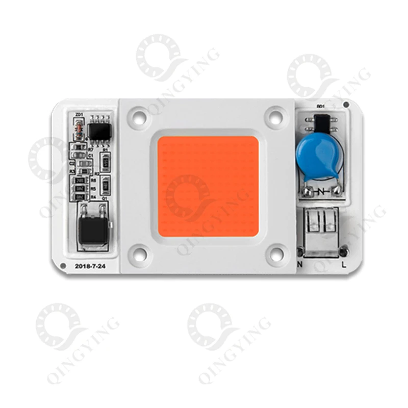 Высококачественный светодиодный COB 50 Вт AC 220 В 110 без драйвера умный IC DIY прожектор