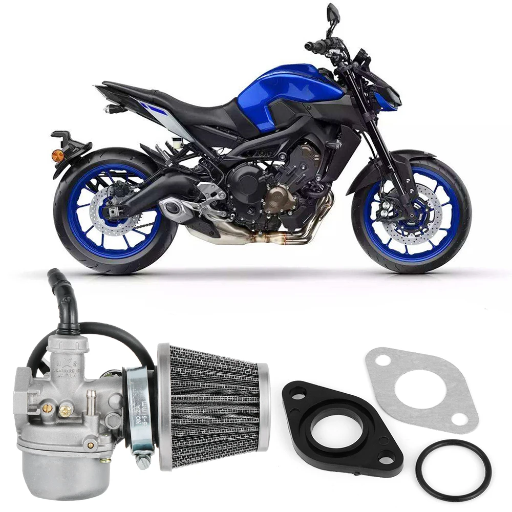 35 мм красный Carb PZ22 карбюратор, воздушный фильтр воздухозаборника для Honda Lifan 70CC 90CC 110CC PZ19 Pit Pro грязь Trail велосипед двигатель Запчасти