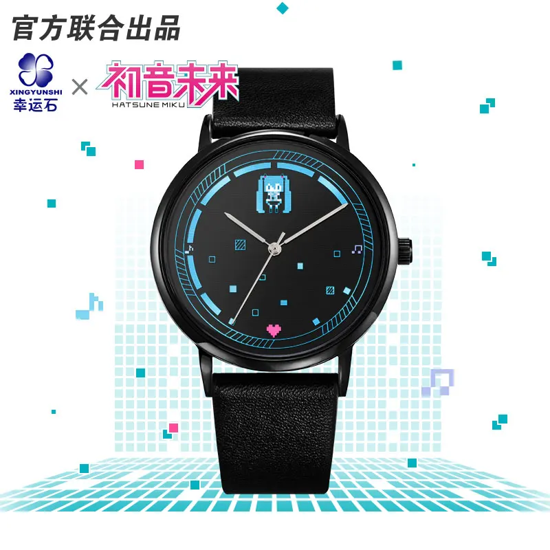 Anitoy Anime Cosplay Hatsune Miku Figure Model Female Watches Toy Collection Role Megurine Luka Kagamine RIN&LEN