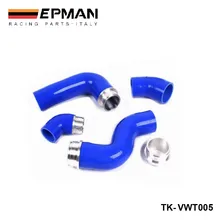 Силиконовые интеркулера индукции впускной турбо шланг наддува комплект для VW Golf MK5 GTI 2.0FSI/JETTA GLI 2.0TDI(4 шт) EP-VWT005