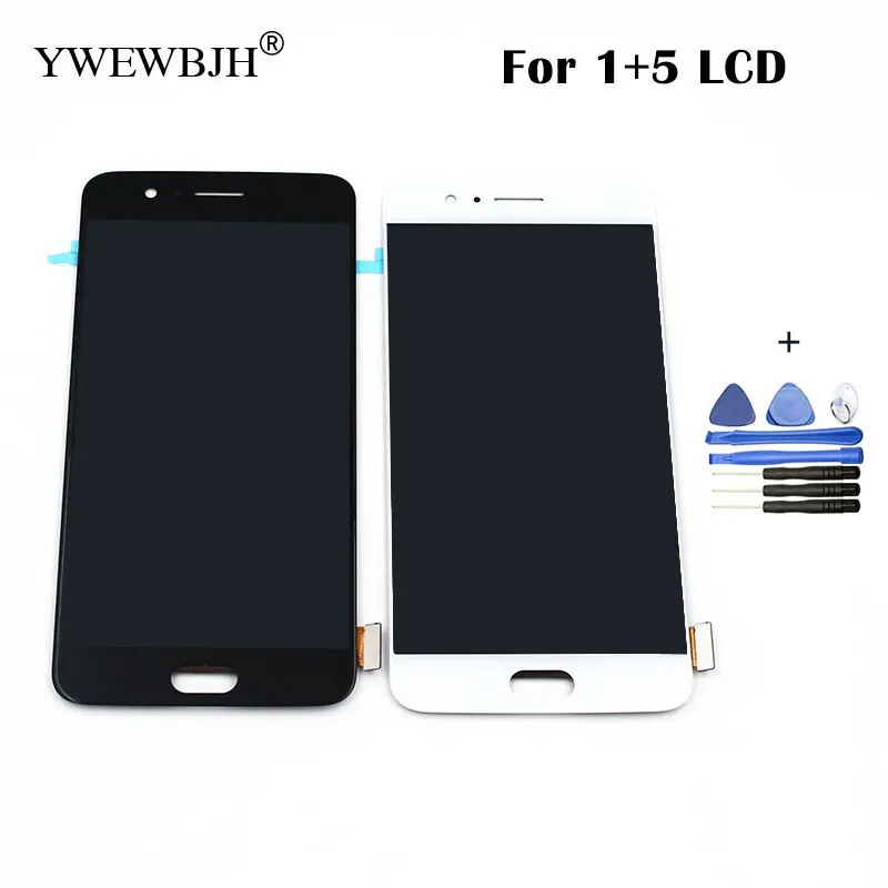 

YWEWBJH For OnePlus 5 LCD display + Touch Screen Digitizer Premium Assembly Replacement for One Plus Five with open tools
