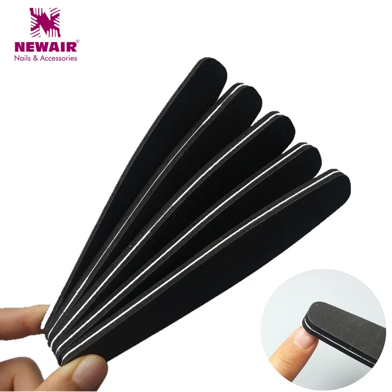 

5PCS Nail Buffer Grit 1500/600 Double Sided Professional Smooth Polish nail Files Sandpaper Sanding Nails Care Manicure Tool