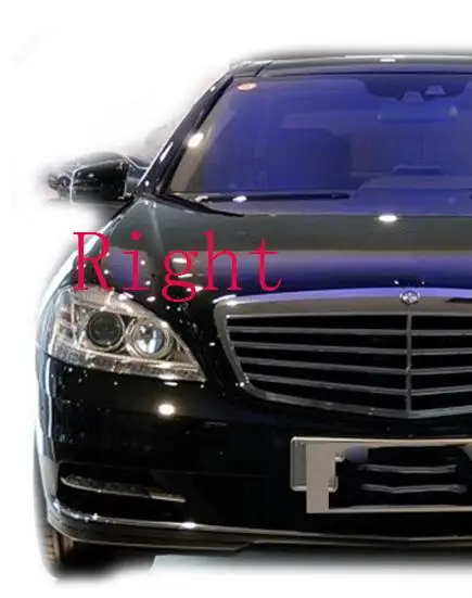 Для Mercedes Benz W221 S280 S300 S350 S500 передние фары стекло Маска крышка лампы прозрачный корпус лампы маски - Цвет: Right