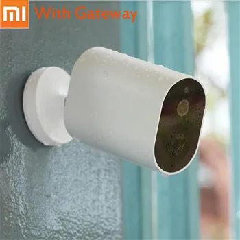 

Original Xiaomi Mijia Smart Camera Battery Gateway CMSXJ11A 1080P 120 Degree F2.6 AI Humanoid Detection IP Wireless Cameras Cam
