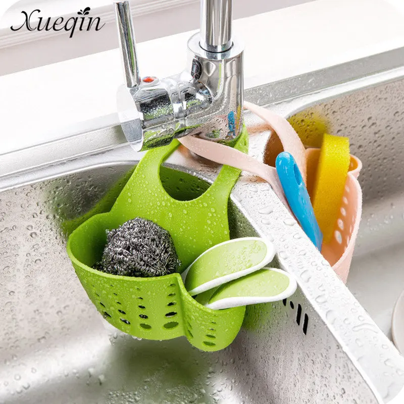 Buy Kitchen Portable Hanging Drain Bag Basket Bath