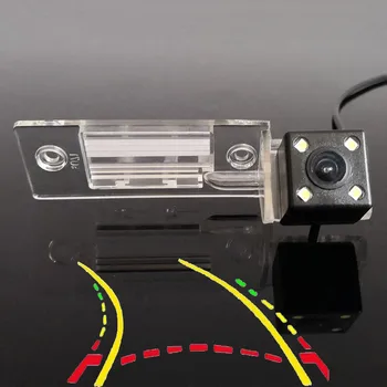 

170D Intelligent Dynamic Trajectory Tracks Car Rear View Camera For Skoda Fabia MK2 (5J) 2007 2008 2009 2010 2011 2012 2013 2014