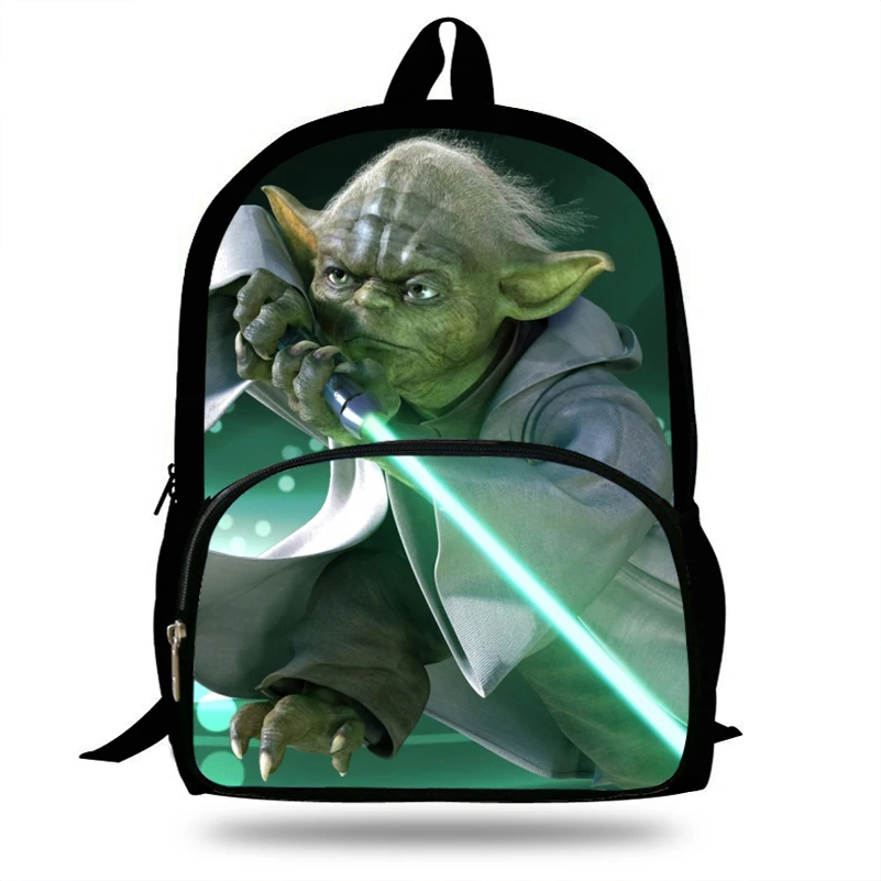 

16-inch Hot Sale Star Wars Backpack For Teens Boys Girls Cartoon School Bag For Children Casual Bag For Kids Pupils