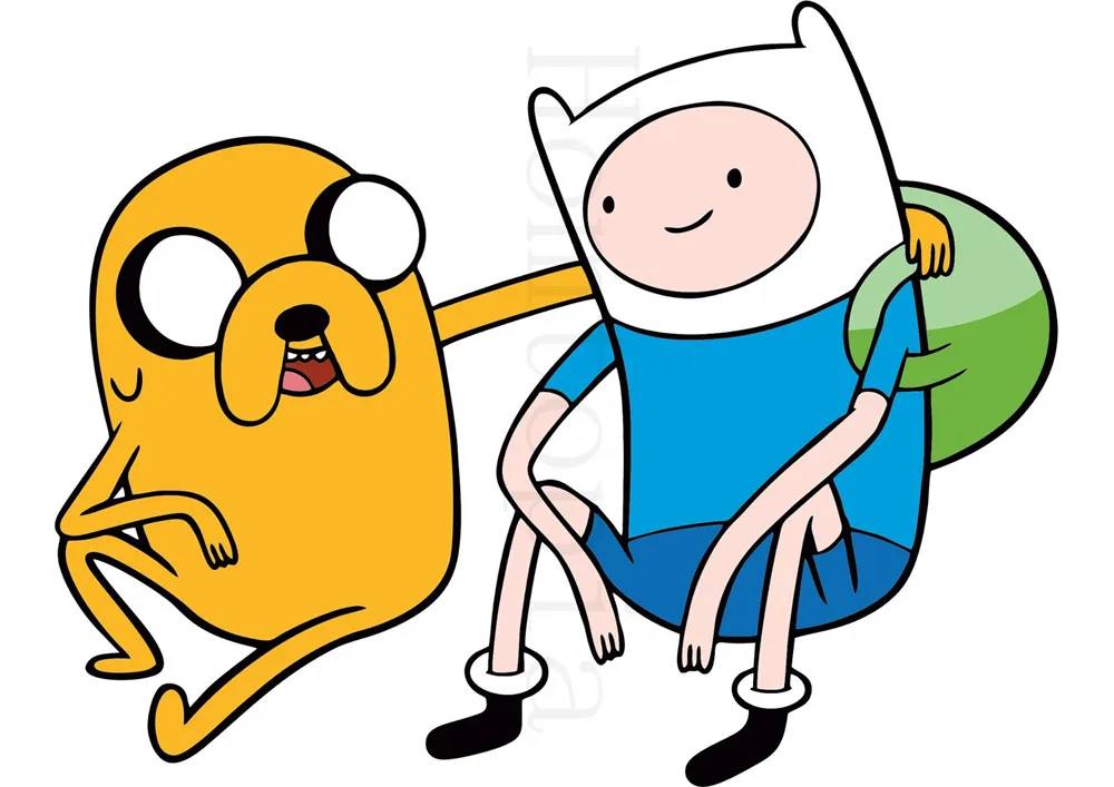 Adventure Time постеры, Мультяшные настенные наклейки, белая бумага с покрытием, принты для украшения дома, гостиной, спальни, бара, домашнего искусства, бренд