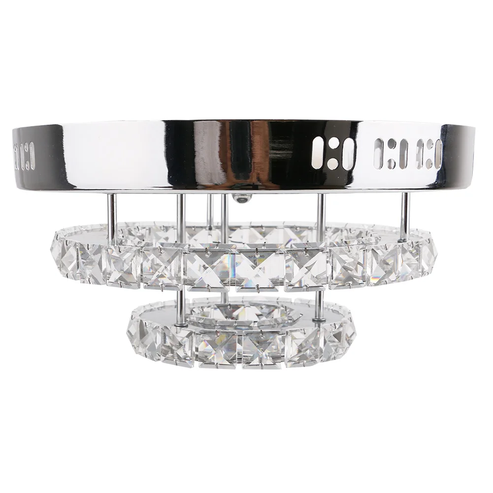 

Modern LED Ceiling light Circle Crystal Lustre Luminarias Para Sala led lamps for home aisle corridor balcony kitchen fixtures