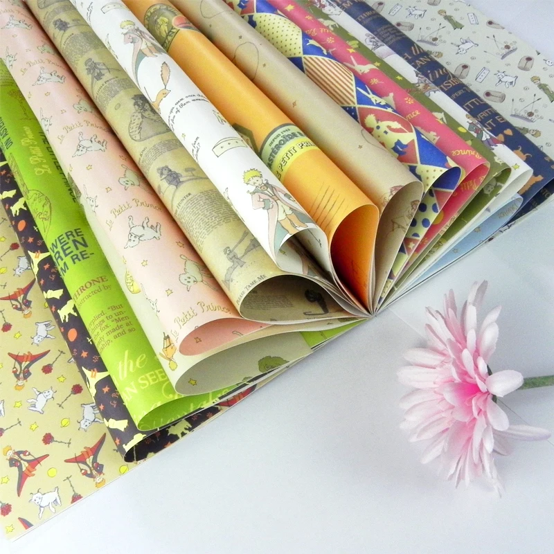 Buy 16Pcs Decorative Wrapping Paper Book Scrapbooking