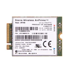 Sierra bezprzewodowy EM7455 4G LTE Gobi6000 Qualcomm bezprzewodowy LTE FDD WWAN IBM FRU: 00JT542 dla Lenovo T460 T460p L560 joga 260 P50