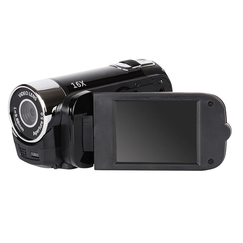 Высококачественная 1080P HD 2,7-дюймовая цифровая камера для путешествий, наружная Антивибрационная камера с ЖК-вспышкой
