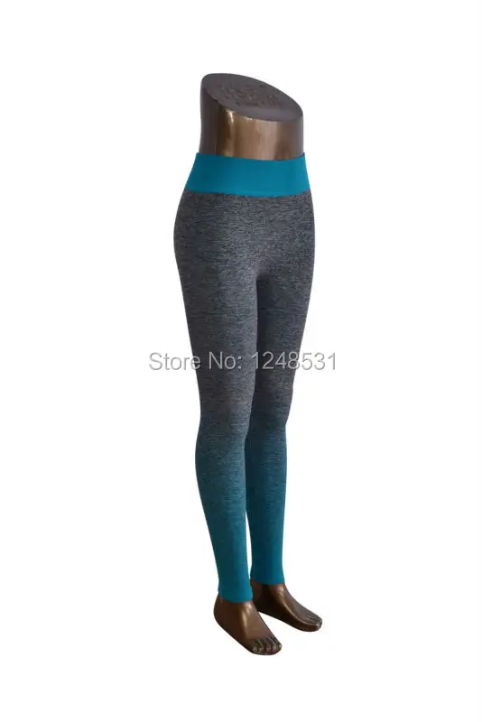 Разные женские штаны для фитнеса с эффектом омбре, спортивная одежда для похудения, бесшовные леггинсы с высокой посадкой для тренировок, 6 цветов