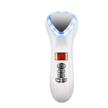 Hot Cold Hammer Facial Lifting Ultrasonic Cryotherapy LED Vibration Massager Face Body Spa Import Export Beauty Salon Machine