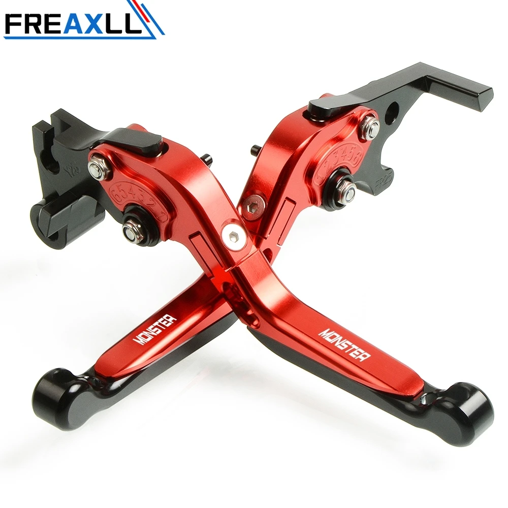 For Ducati Monster 750 1000 S Monster 750 1000 Dark 900 M900 Monster Dark Metallic S CNC Levers Motorcycle Brake Clutch Levers