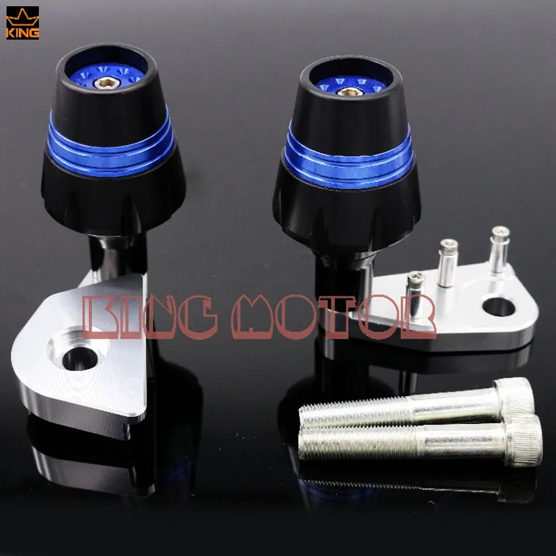 

Motorcycle Accessories Frame Sliders Crash Protector Falling Protection Blue For HONDA CBR1000RR CBR 1000RR 2012-2014