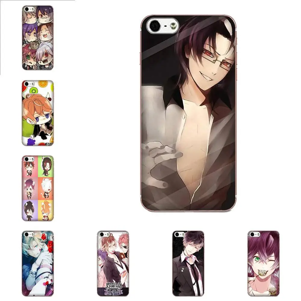 Мягкий чехол для мобильного телефона Diabolik Lovers Xiaomi Redmi Mi Note 7 8 9 SE Pro Lite Go