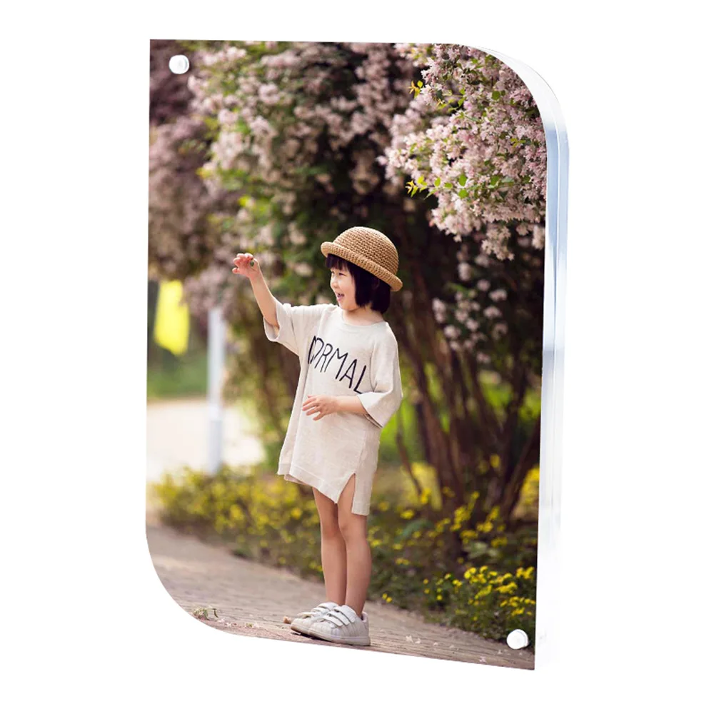 

New Fashion Plexiglass Photo Frame Hot Selling Creative Gift Acrylic Photo Frame PF004