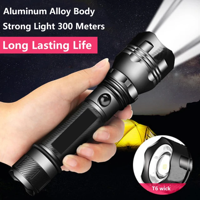 Buy Strong light flashlight waterproof and