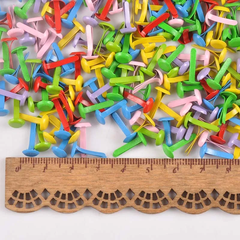 100PCs-Mixed-Pastel-Round-Brads-Scrapbooking-Embellishment-Fastener-Brads-Metal-Crafts-For-shoes-Decoration-6-5x13mm