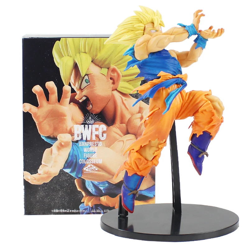 Dragon Ball Figure Super Saiyan Son Goku BWFC PVC Action Figure Model Toy 20cm