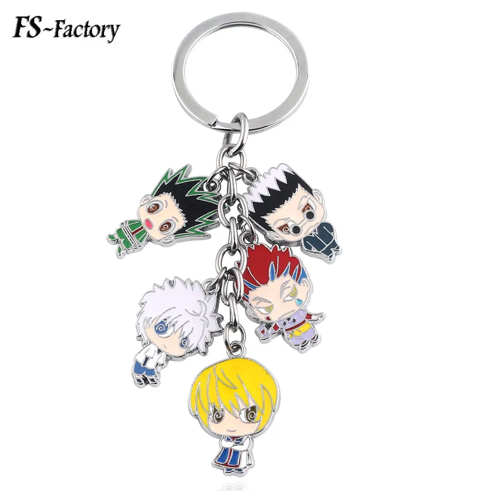 Anime Klasik Hunter X Hunter Gantungan Kunci Gon Killua Zoldyck