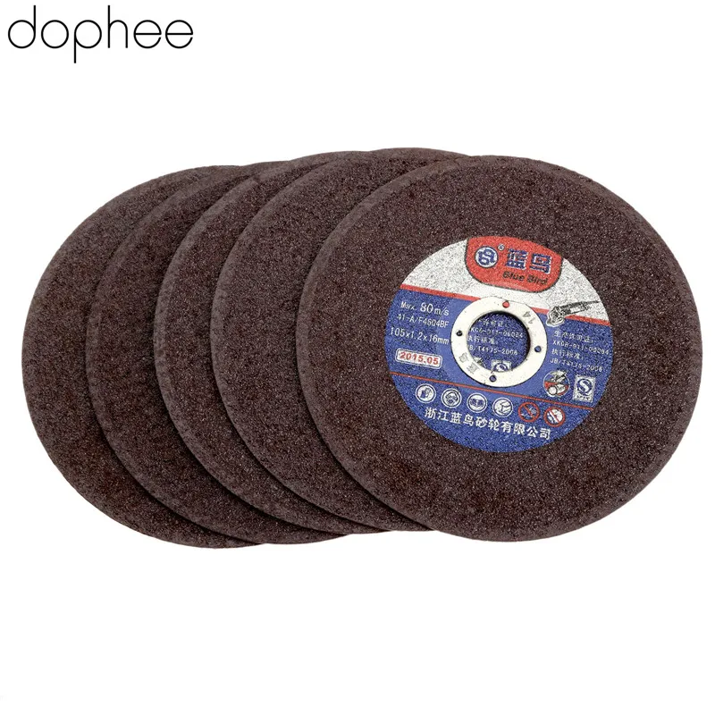 dophee 105mm Ultra Thin Resin Grinding Wheel Cut Off Cutter Abrasive