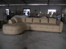 Moderno muebles para el hogar sofá de cuero genuino sofá seccional de cuero fijó el diván sofá triple sofá de cuero