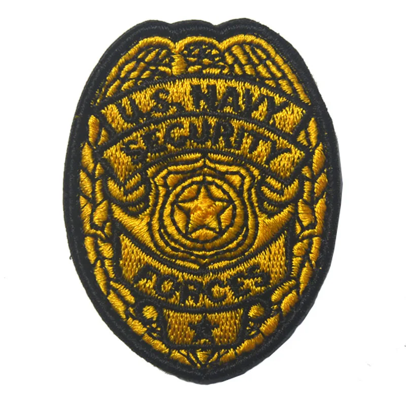 アメリカ海軍の戦術的なセキュリティパッチ,特殊部隊のフック,ジャケット用に刺繍された軍事バッジus patchmilitary
