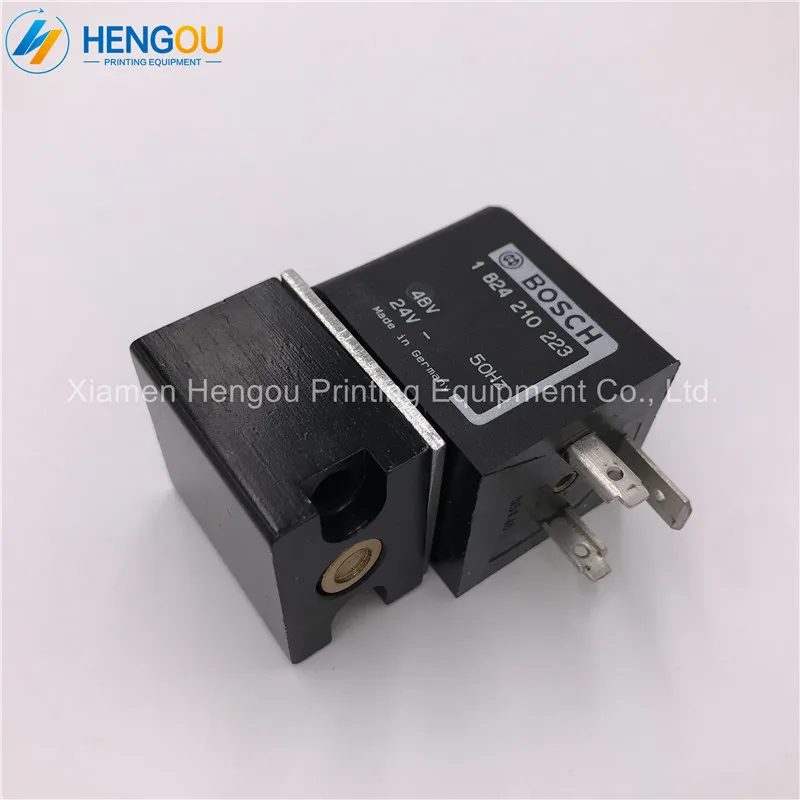 

2 Pieces China Post Free Shipping Hengoucn Solenoid Valve Head 98.184.1051 for SM102 CD102