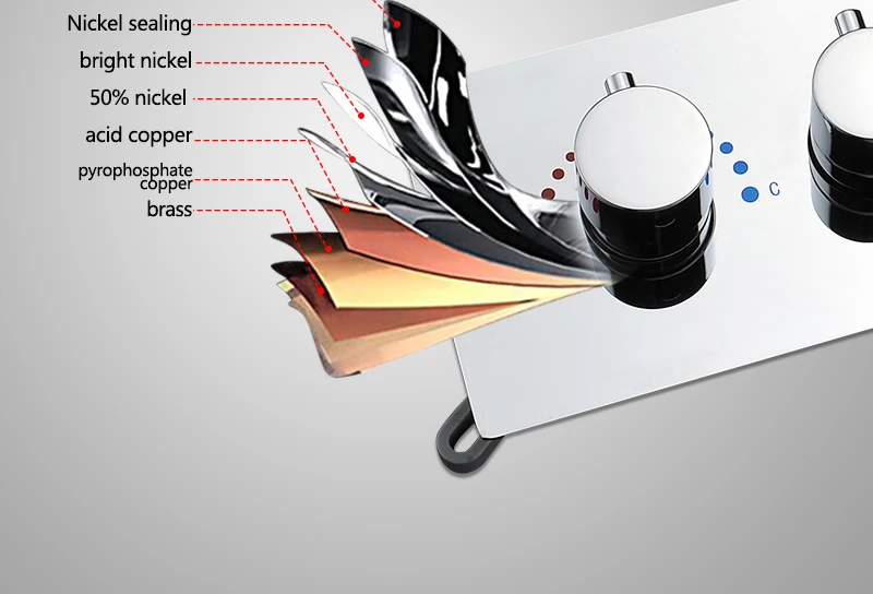 hm Mixer Tap Temperature Control Shower Switch Brass Concealed Faucets Diverter Mixing Thermostatic Mixing Valve (7)