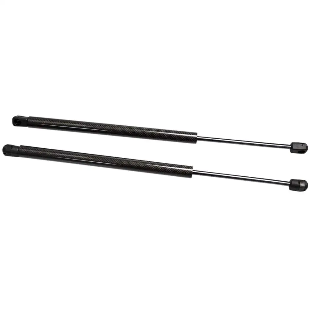 Black Carbon Fiber 2 шт Задняя Крышка багажника с 5 дверями газ заряженный подъем поддержка газ пружинный амортизатор для OPEL CORSA B Хэтчбек 93-00 565 мм - Цвет: Black Carbon Fiber