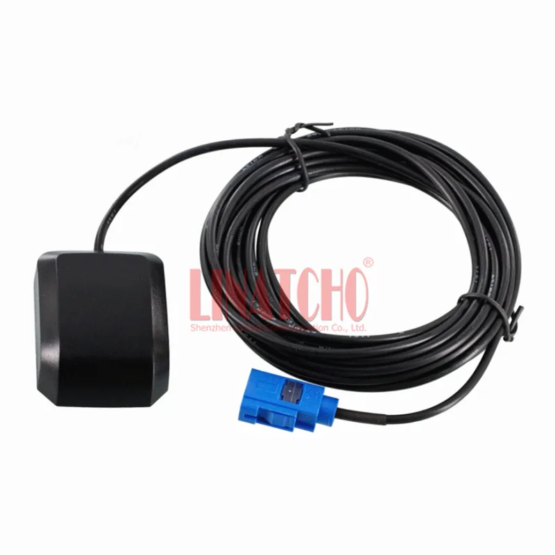 Car GPS Navigation 1575 42mhz external Fakra C connector antenna gps 3 meters cable 2