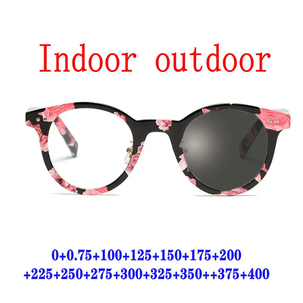 Cat прогрессивные многофокусные очки переход фотохромные солнцезащитные очки для чтения женщин для мужчин очки чтения близкий дальний прицел FML