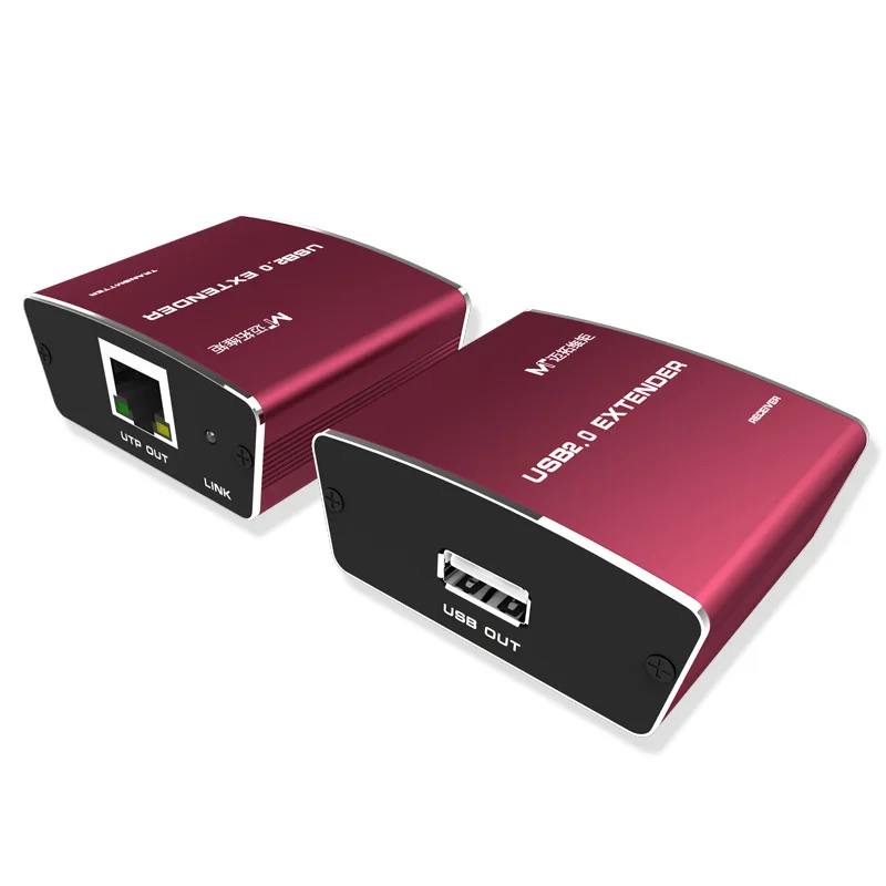 

MT-450FT USB2.0 to RJ45 network cable high speed 100 meters data signal extender upgrade version can be connected to the camera