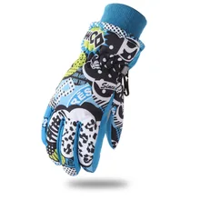 GLV846 6 12years children wind proof primary and middle school students winter ski font b gloves