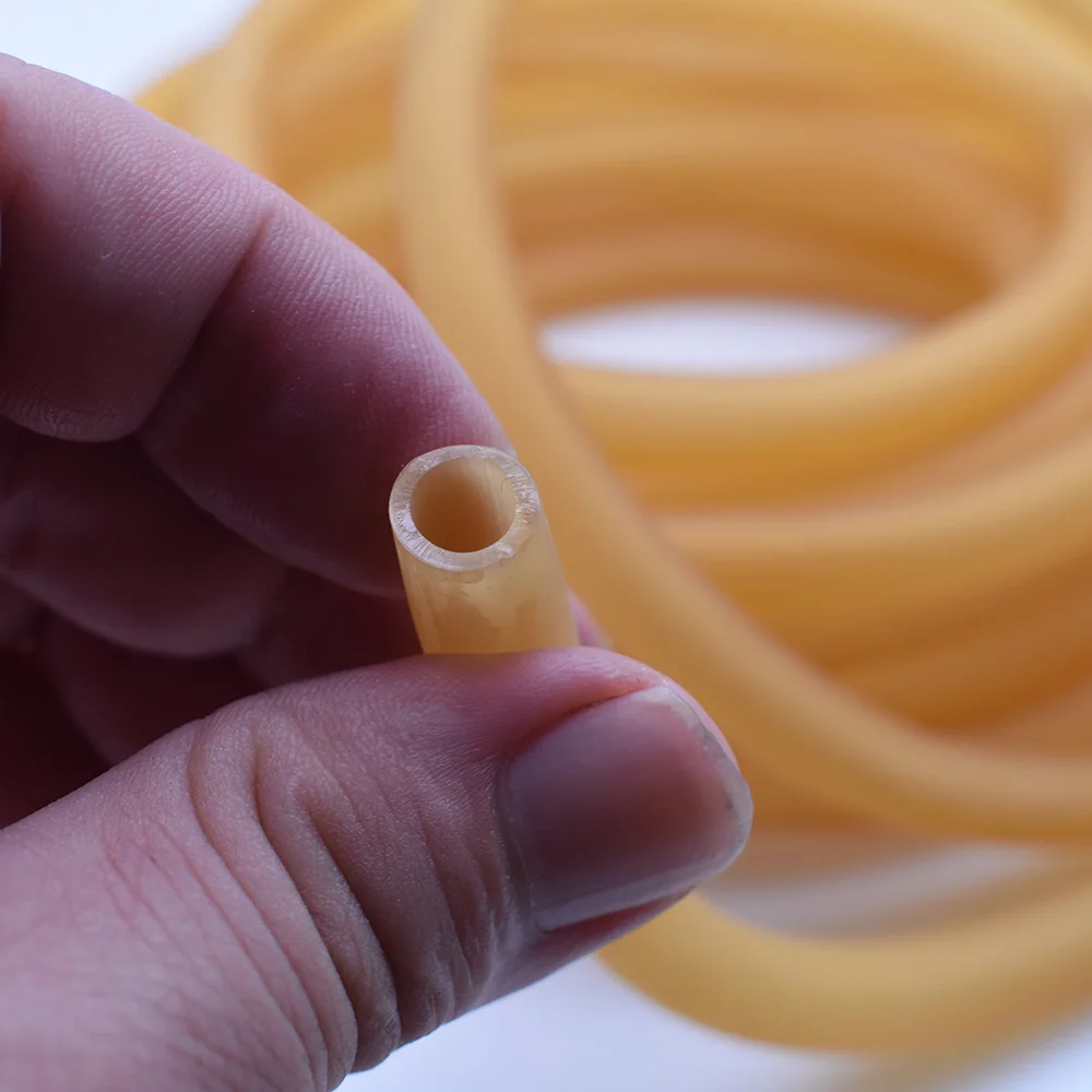 

3 meters 6090 Slingshot rubber bands Use for hunting natural color and black Color Latex Rubber Band 6*9 Replacement