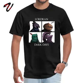 

Lordran Dark Days Men Tshirt 100% Cotton Adult Short Sleeve Tops T Shirt Normal Dark Souls Game T-Shirt Popular O Neck Tee Shirt