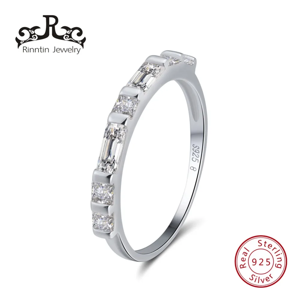 Rinntin Solid 925 Sterling Silver Women Rings Engagement Party Eternity Band Bridal Jewelry With Aaa Dazzling Zircon Tsr66 huismerk kopen in de aanbieding Rinntin Solid 925 Sterling Silver Women Rings Engagement Party Eternity Band Bridal Jewelry With Aaa Dazzling Zircon Tsr66 huismerk kopen in de aanbieding