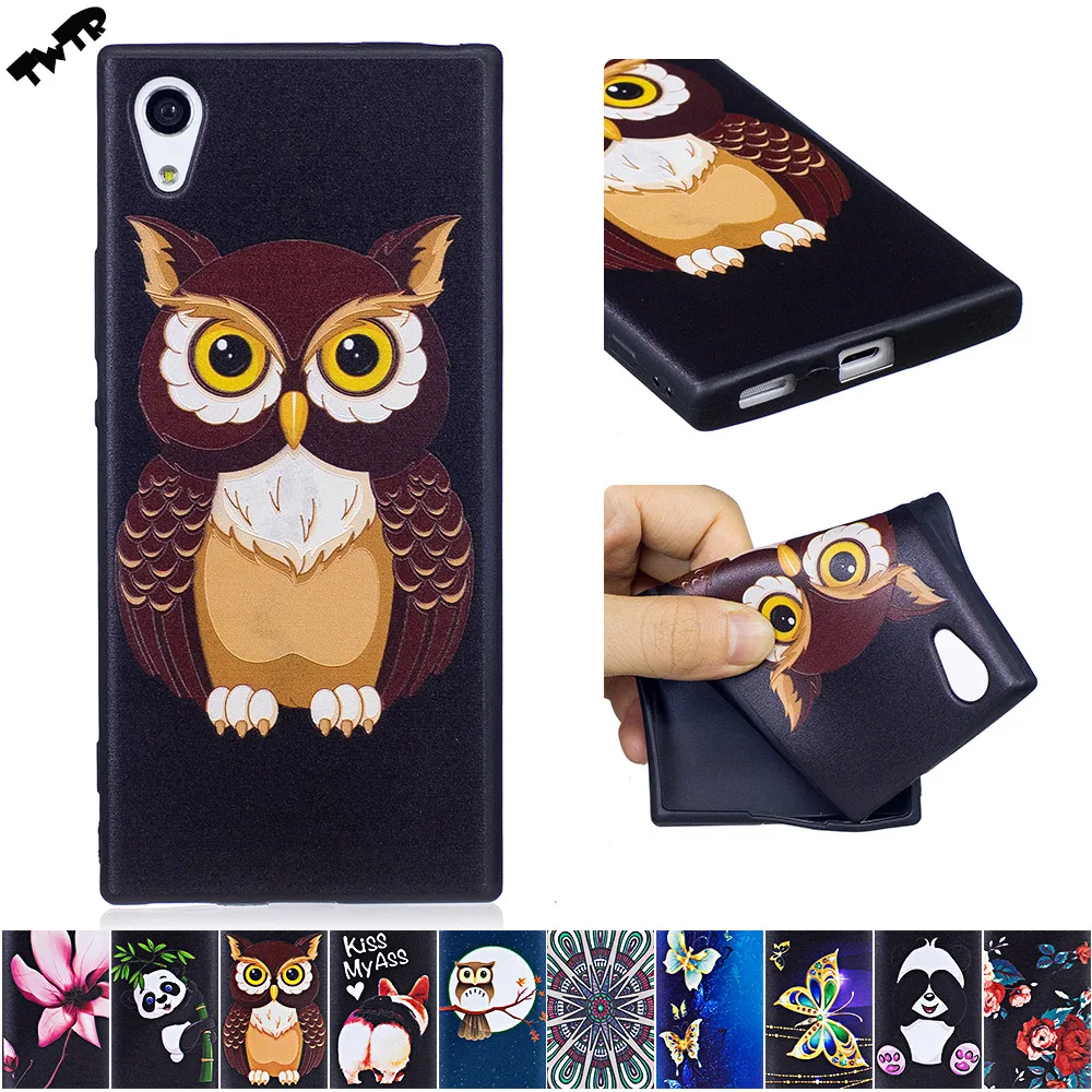 

3D Soft Silicone Case for Sony Xperia XA1 Dual G3116 3116 Case Phone Fitted Case for Sony Xperia XA 1 G3112 TPU Frame Core Cover