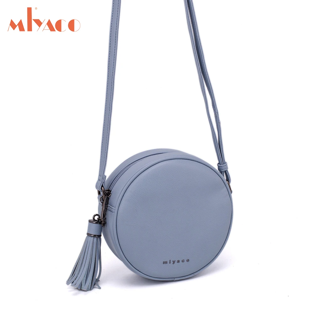 MIYACO Crossbody حقائب للنساء حقائب كتف عارضة جولة يد حقيبة ساع للفتيات الصليب الجسم حقائب ربيع جديد 2019