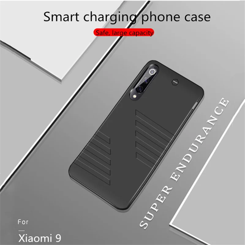6800 мАч Расширенный телефон батарея мощность Чехол для Xiaomi Mi 9 Резервное