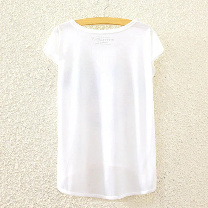Новинка 2017 брендовая футболка из полиэстера женская с коротким рукавом